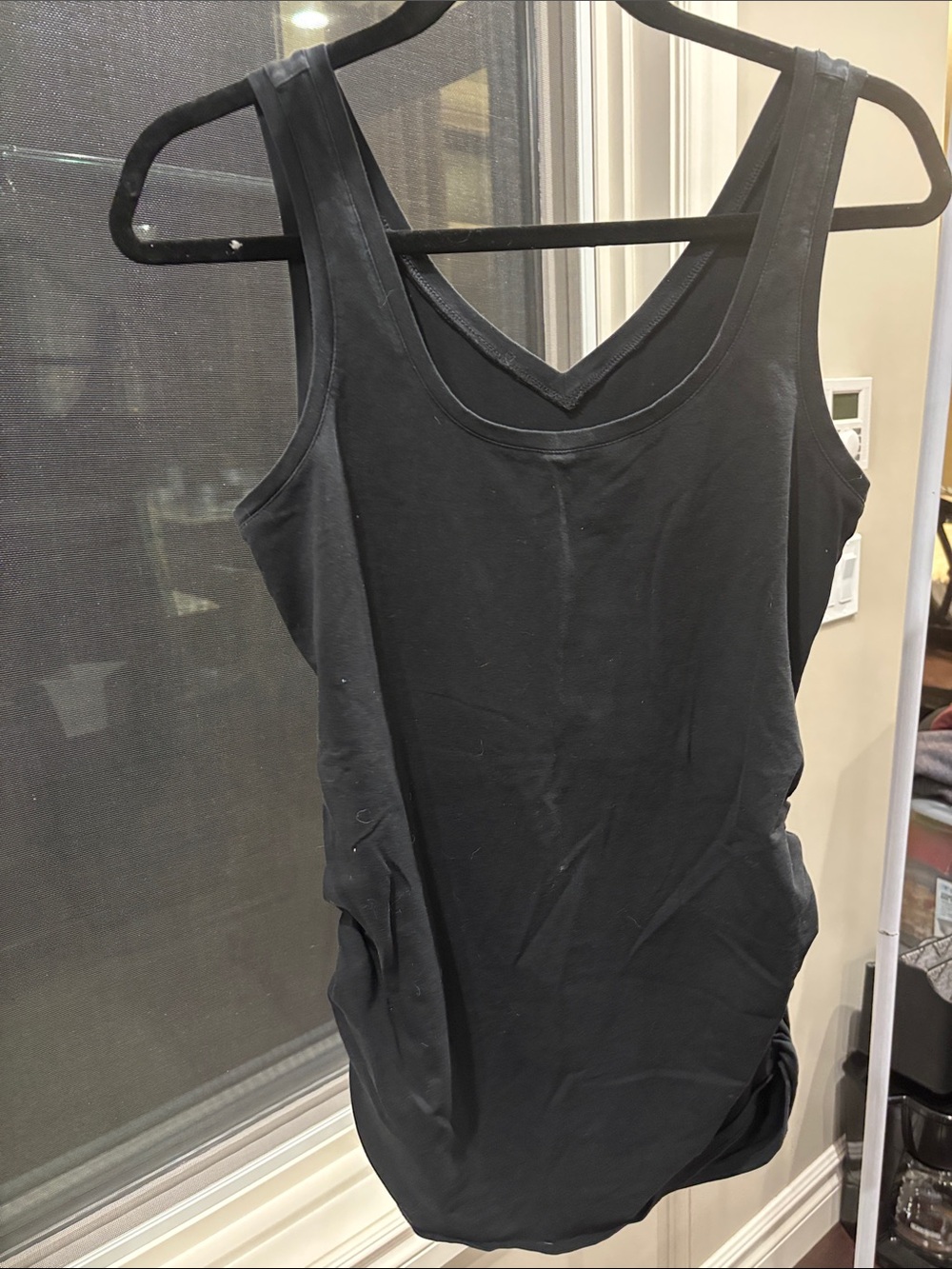 Thyme Maternity Black Sleeveless top